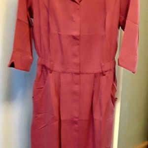 Coldwater Creek Rust colored dress